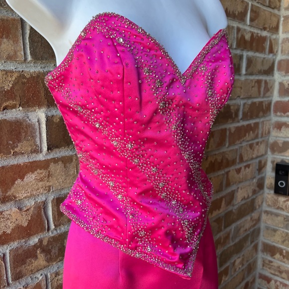 JASZ COUTURE BY ADAIGO BELLA 2-piece PINK SKIRT SET SIZE 4 - Picture 4 of 14